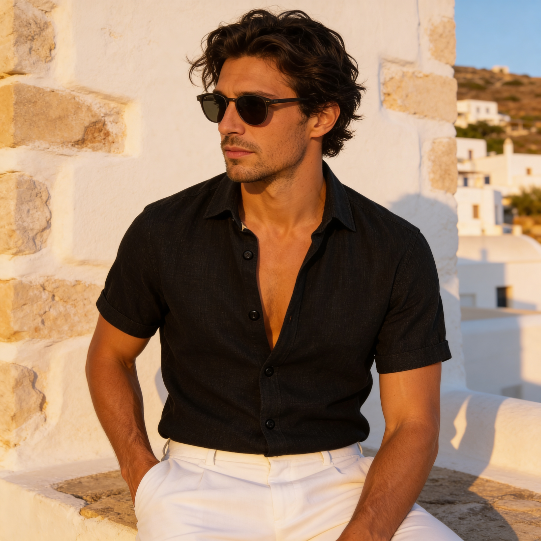 Men's Short Sleeve Summer Shirt