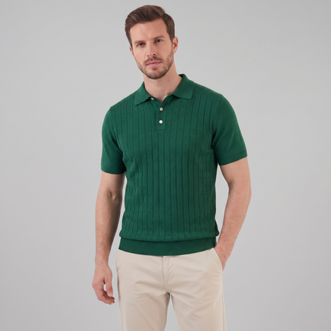 Men's Short-Sleeved Casual Polo Shirt