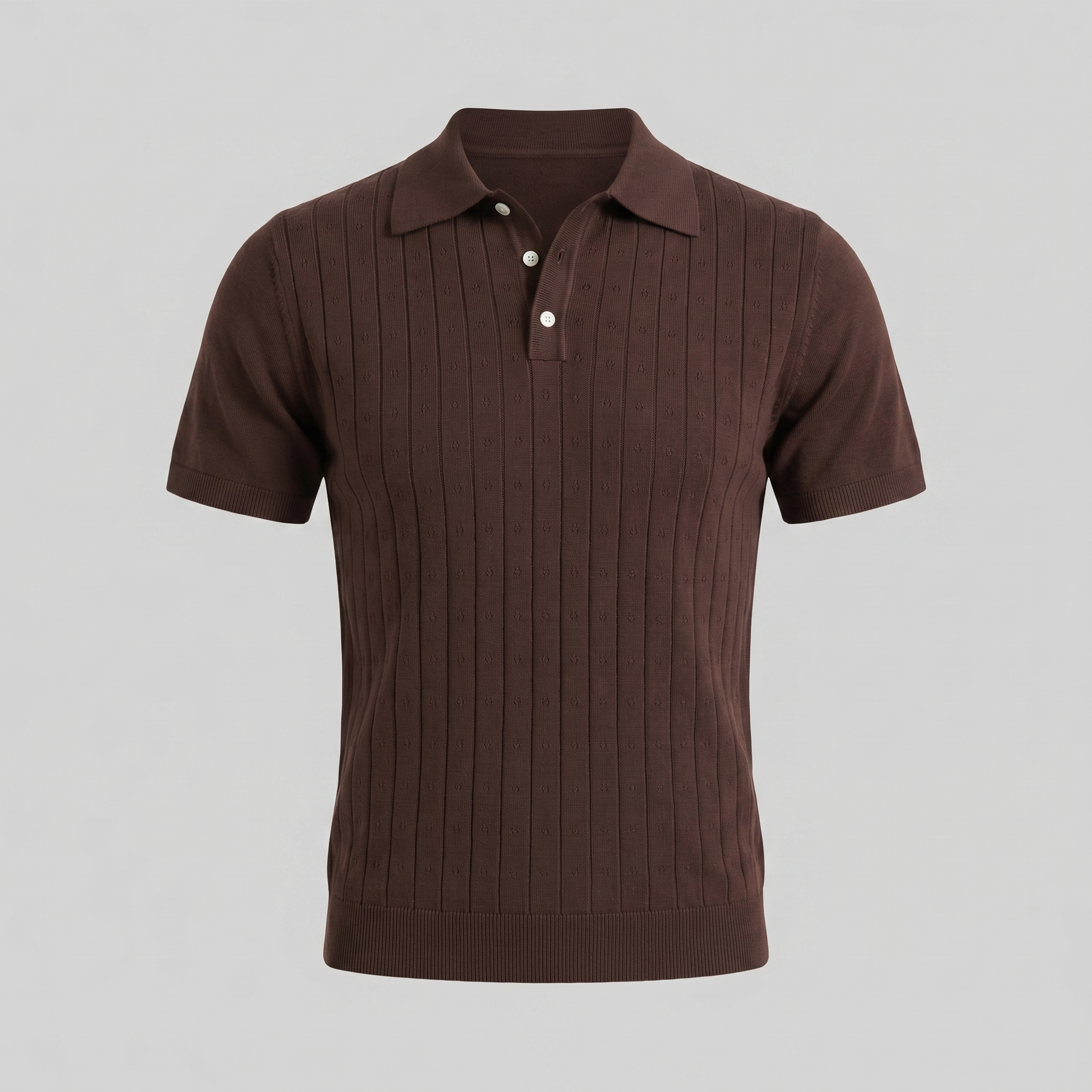 Men's Short-Sleeved Casual Polo Shirt