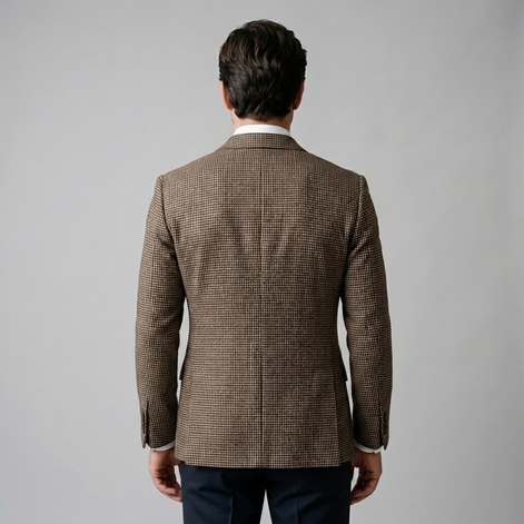 Men's Slim Fit Double-Breasted Blazer
