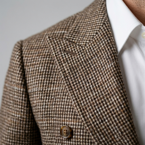 Men's Slim Fit Double-Breasted Blazer