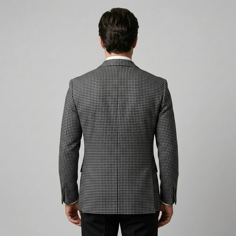 Men's Slim Fit Double-Breasted Blazer