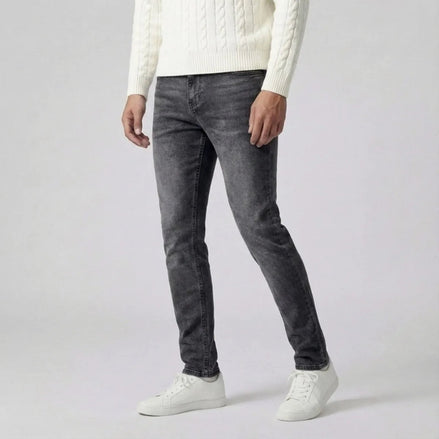 Men's Slim Fit Grey Jeans