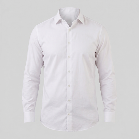Men's Slim Fit Long-Sleeve Dress Shirt