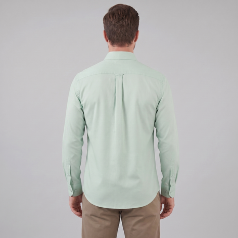 Men's Slim Fit Long-Sleeve Dress Shirt