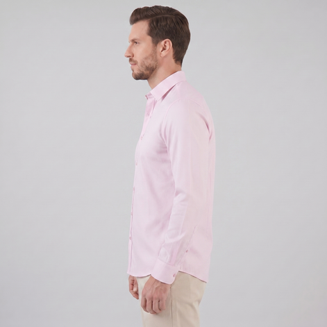 Men's Slim Fit Long-Sleeve Dress Shirt