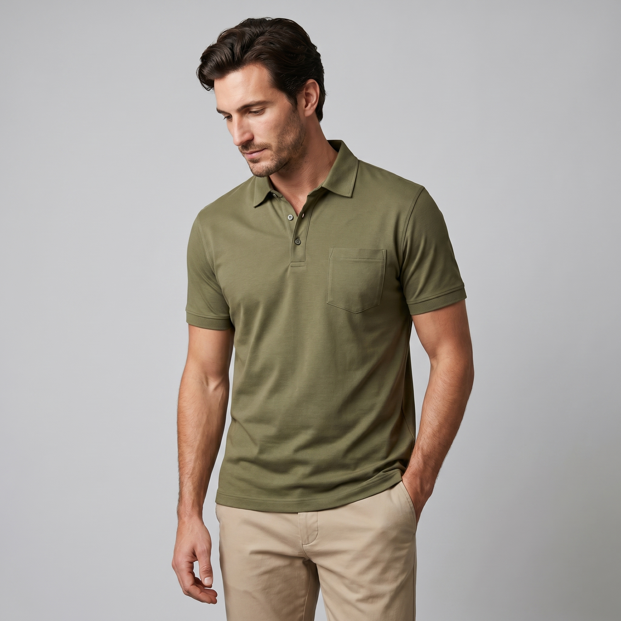Men's Slim Fit Polo Shirt