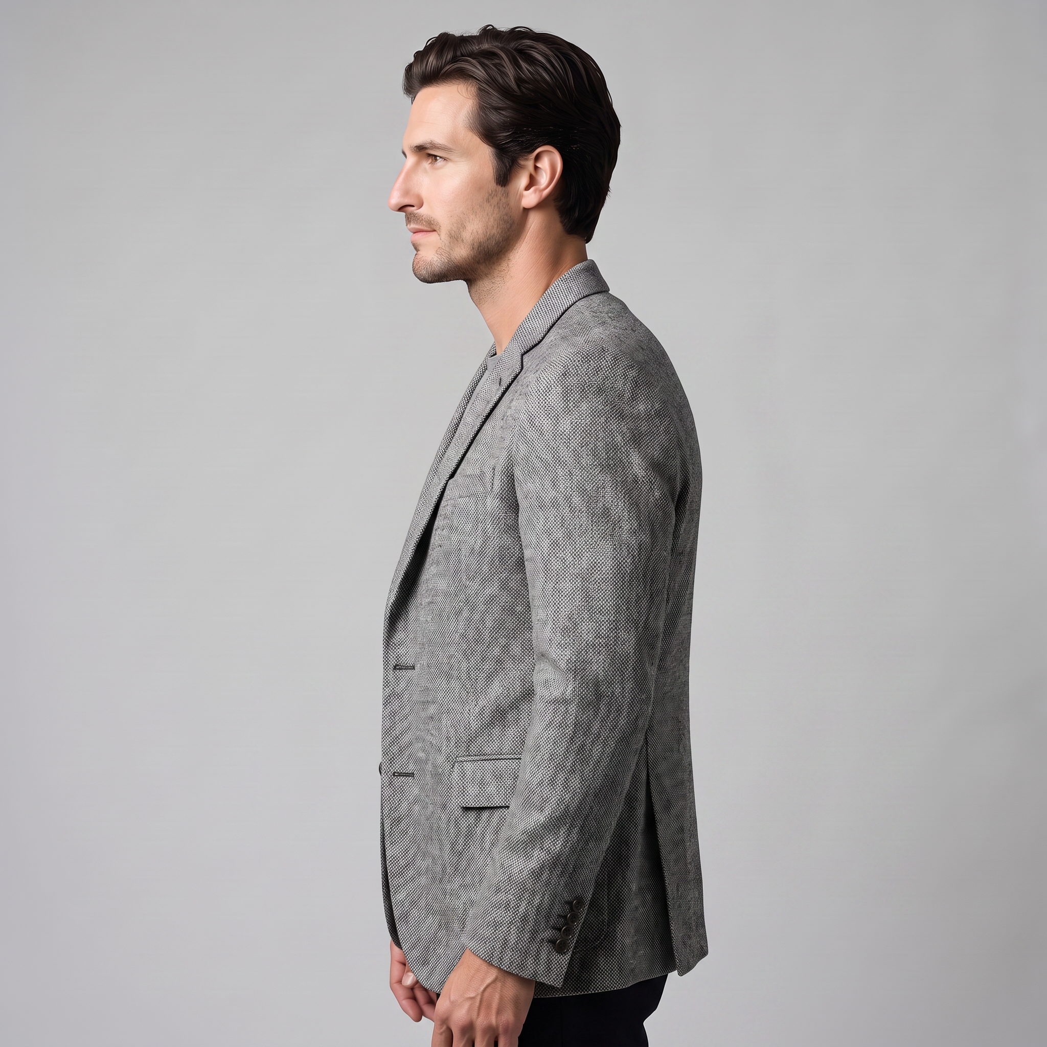 Men's Slim-Fit Winter Blazer Jacket