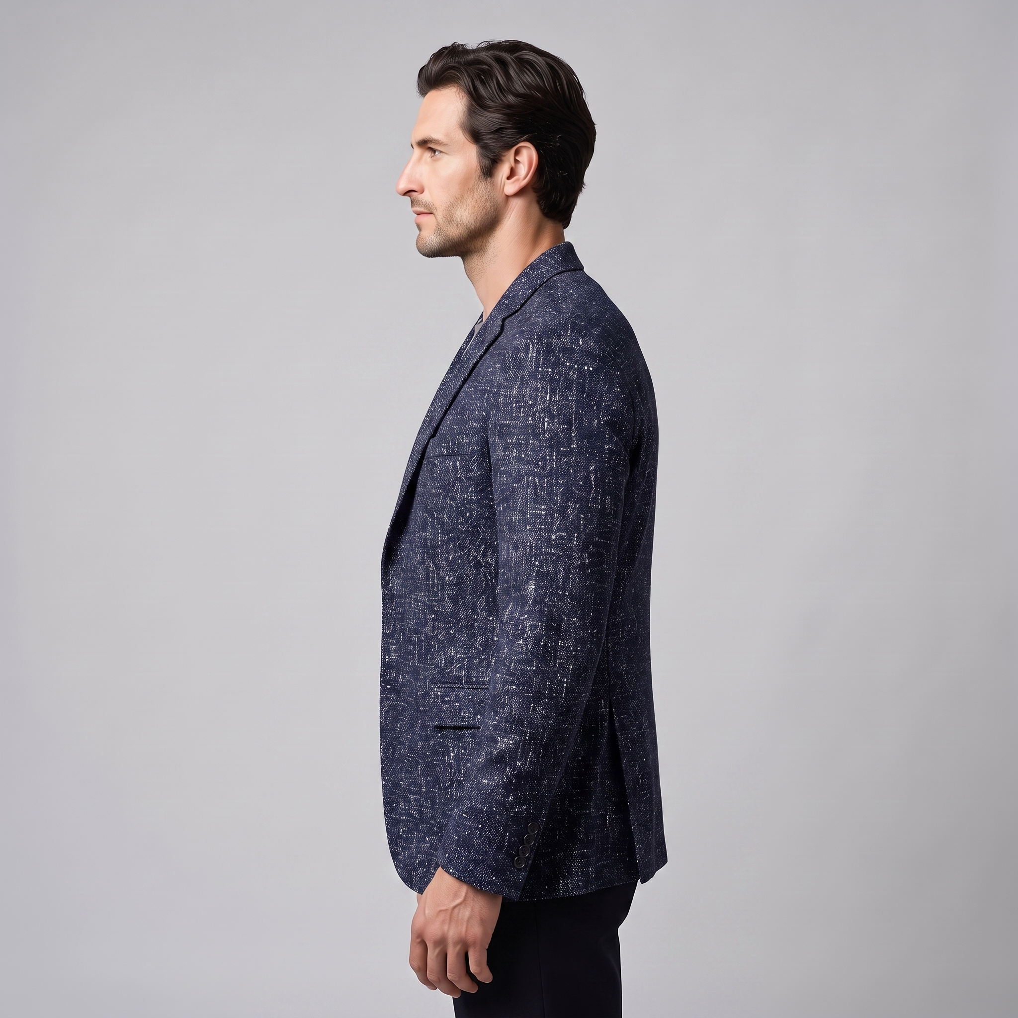 Men's Slim-Fit Winter Blazer Jacket
