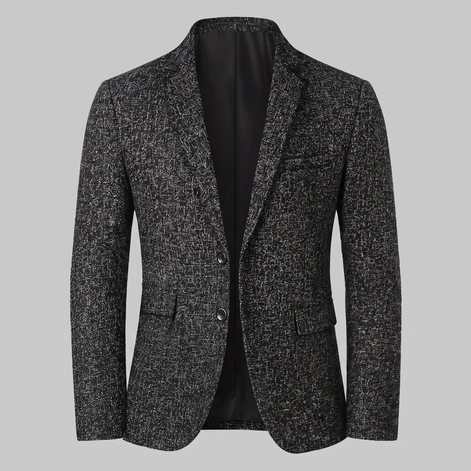Men's Slim-Fit Winter Blazer Jacket