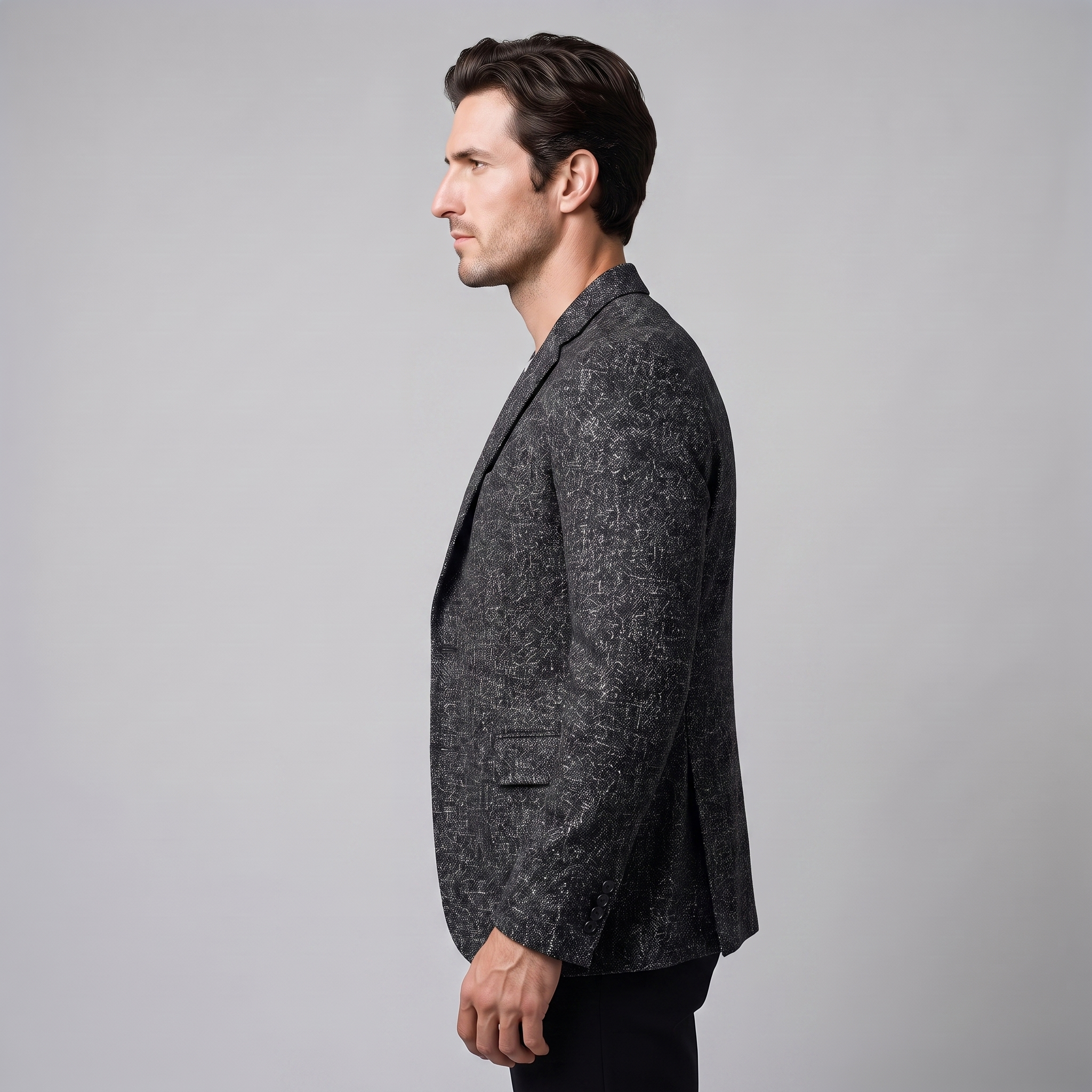 Men's Slim-Fit Winter Blazer Jacket