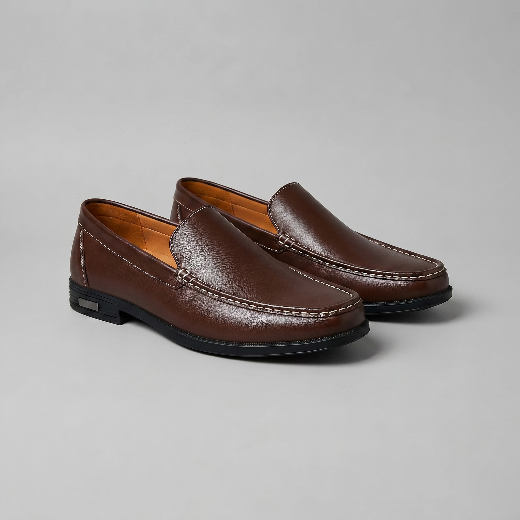 Men's Slip-On Leather Loafers
