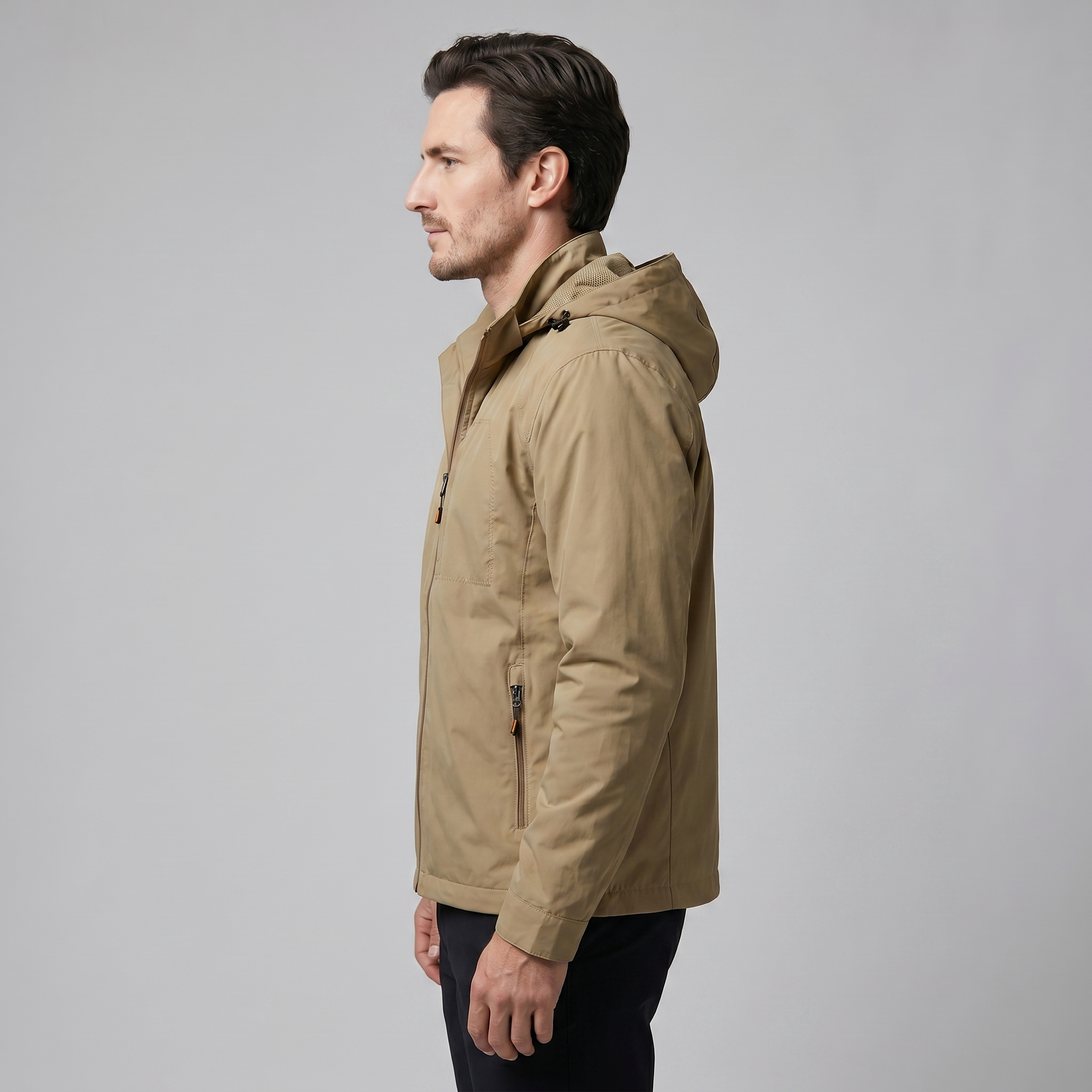 Men's Softshell Hooded Jacket