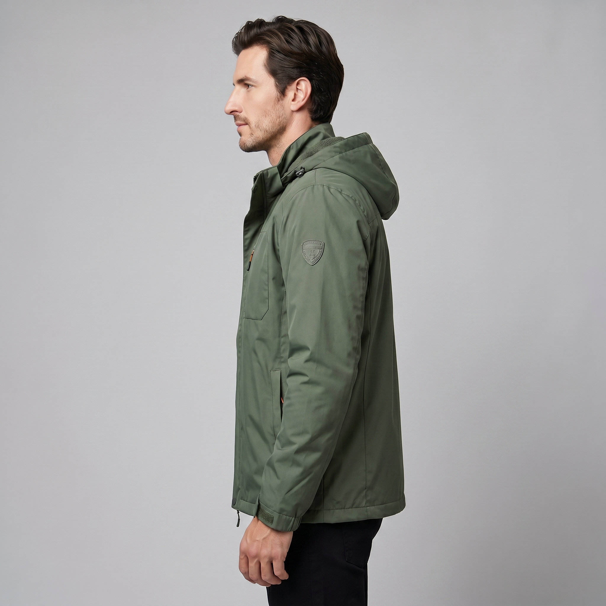 Men's Softshell Hooded Jacket