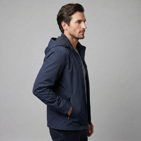 Men's Softshell Hooded Jacket