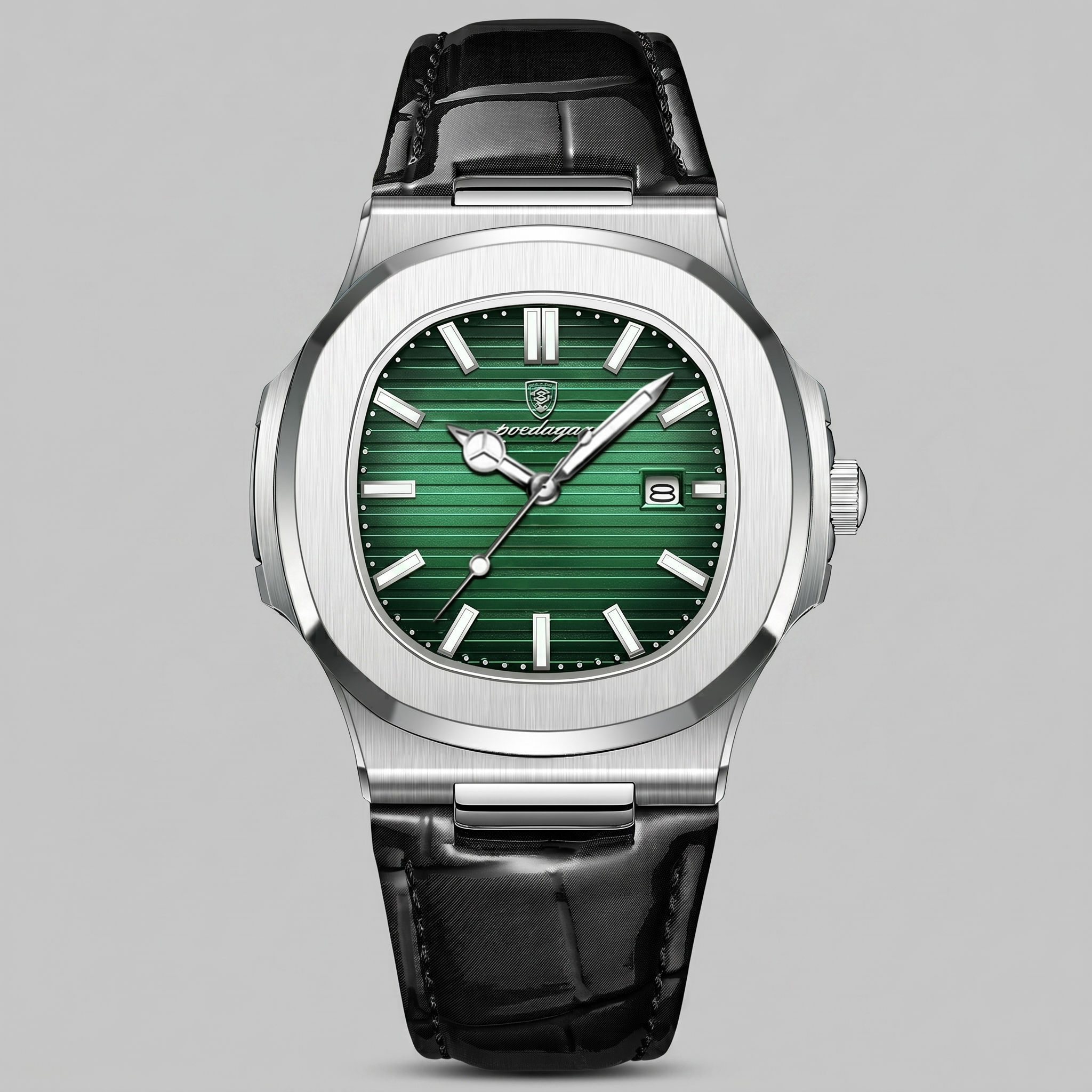 Men's Sports Luxury Leather Strap Watch