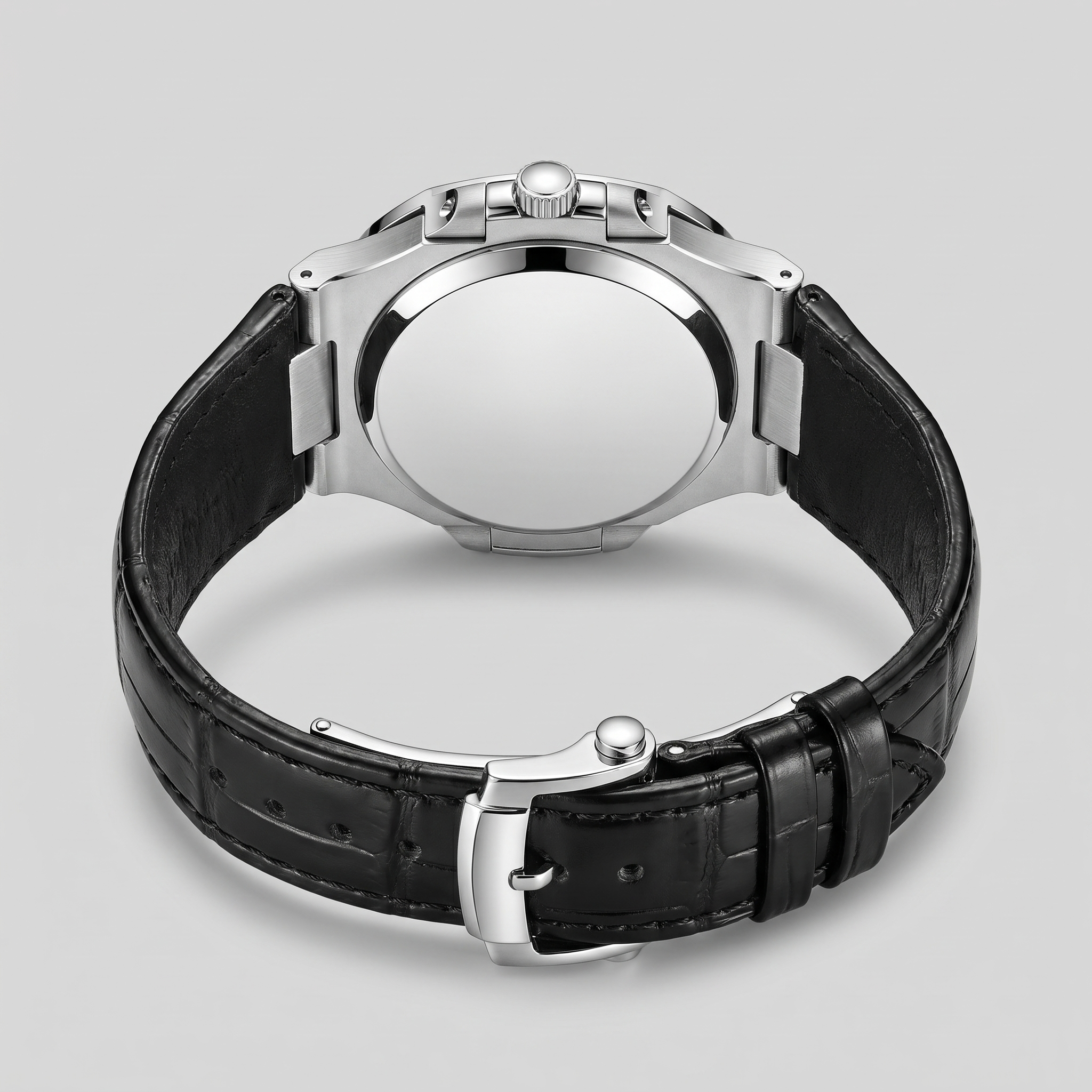 Men's Sports Luxury Leather Strap Watch