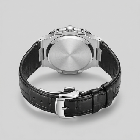 Men's Sports Luxury Leather Strap Watch