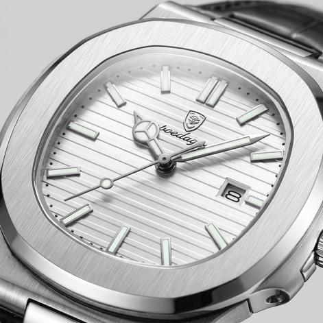 Men's Sports Luxury Leather Strap Watch