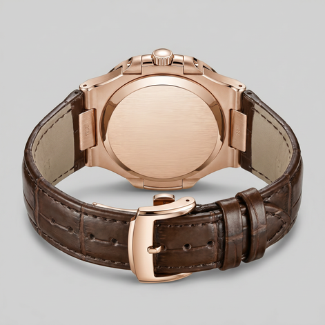 Men's Sports Luxury Leather Strap Watch