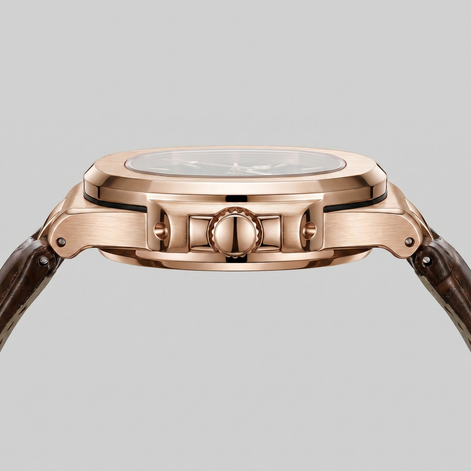 Men's Sports Luxury Leather Strap Watch