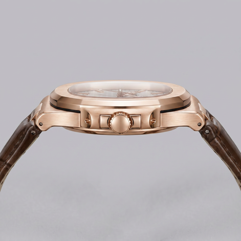 Men's Sports Luxury Leather Strap Watch