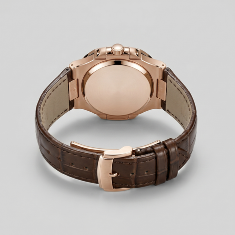 Men's Sports Luxury Leather Strap Watch