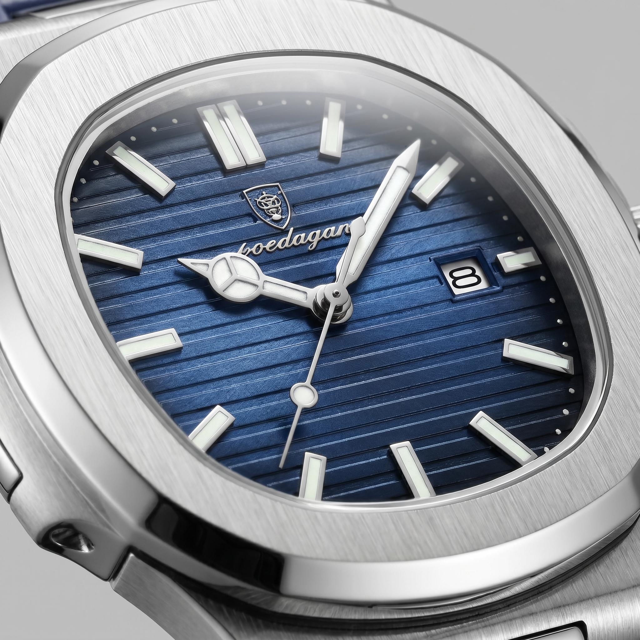 Men's Sports Luxury Leather Strap Watch