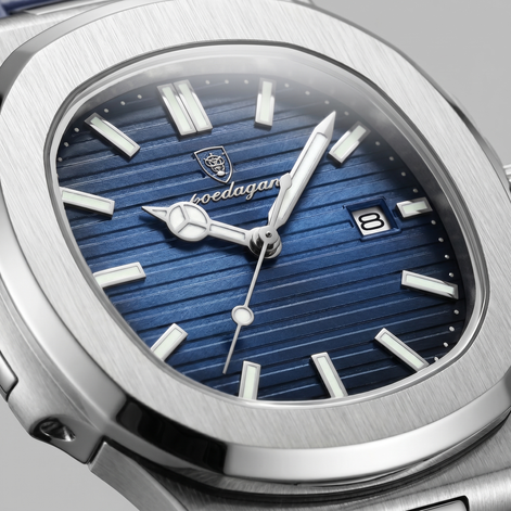 Men's Sports Luxury Leather Strap Watch