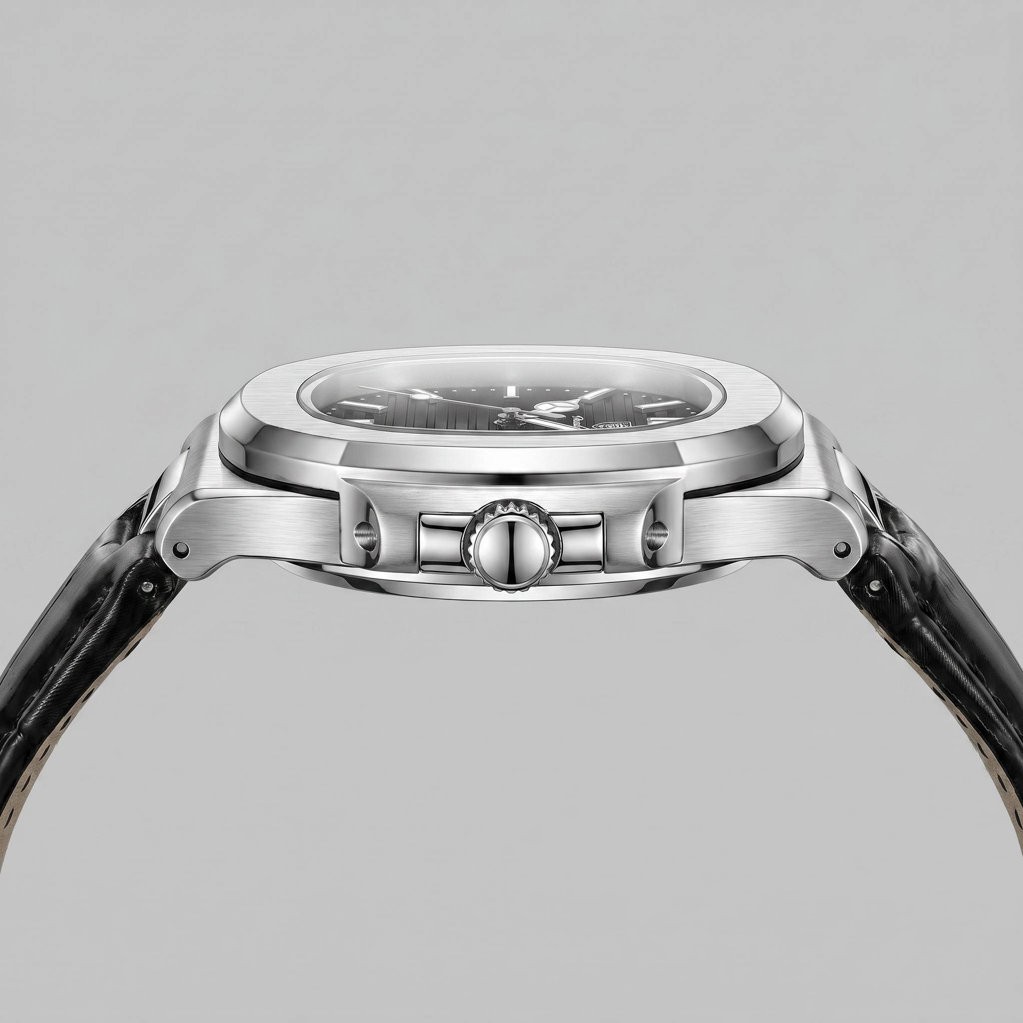 Men's Sports Luxury Leather Strap Watch