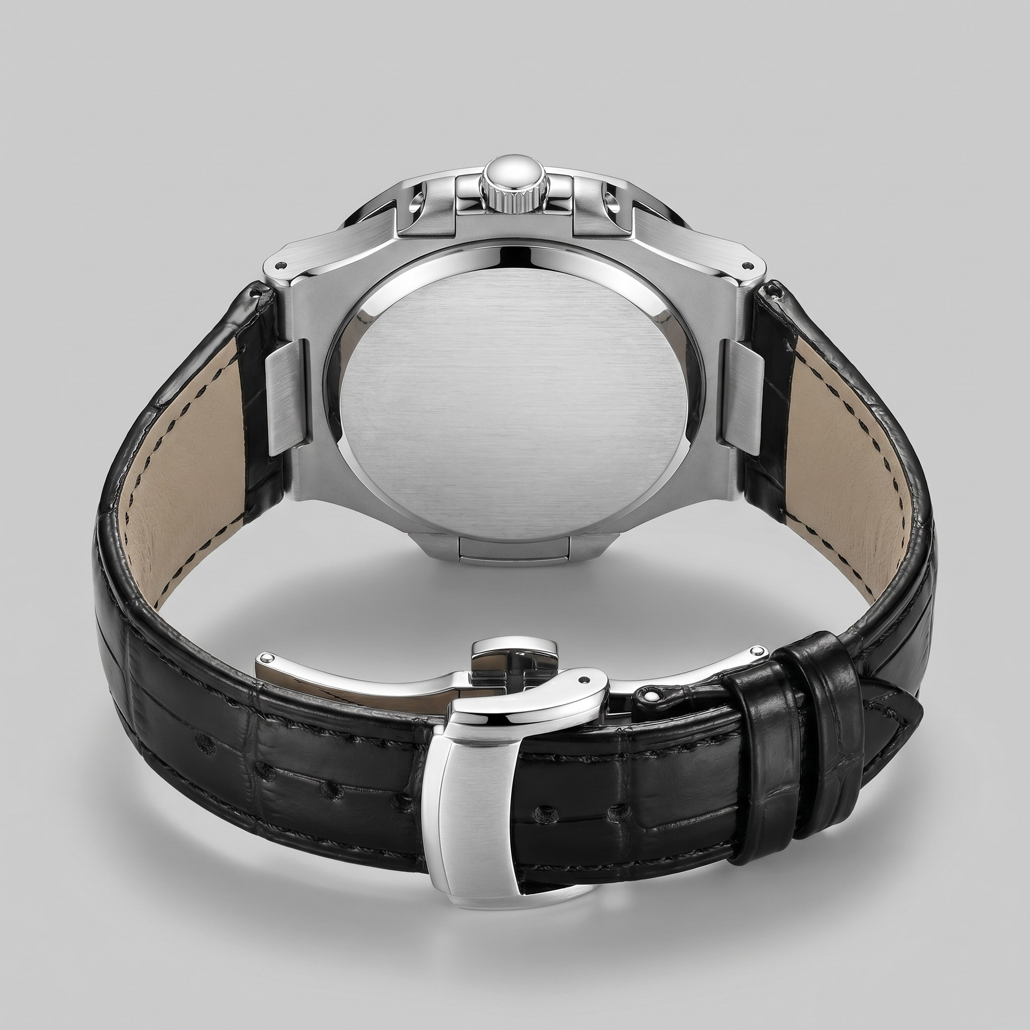 Men's Sports Luxury Leather Strap Watch
