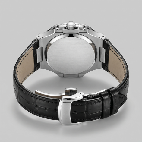Men's Sports Luxury Leather Strap Watch