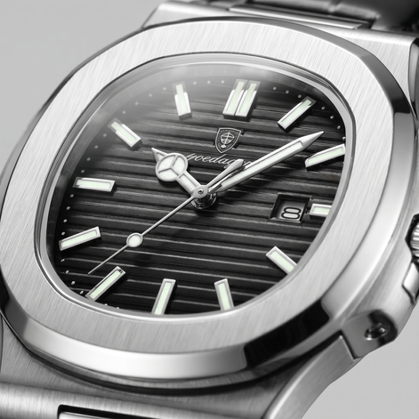 Men's Sports Luxury Leather Strap Watch