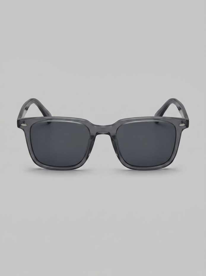 Unisex Square Frame Sunglasses for Everyday Style