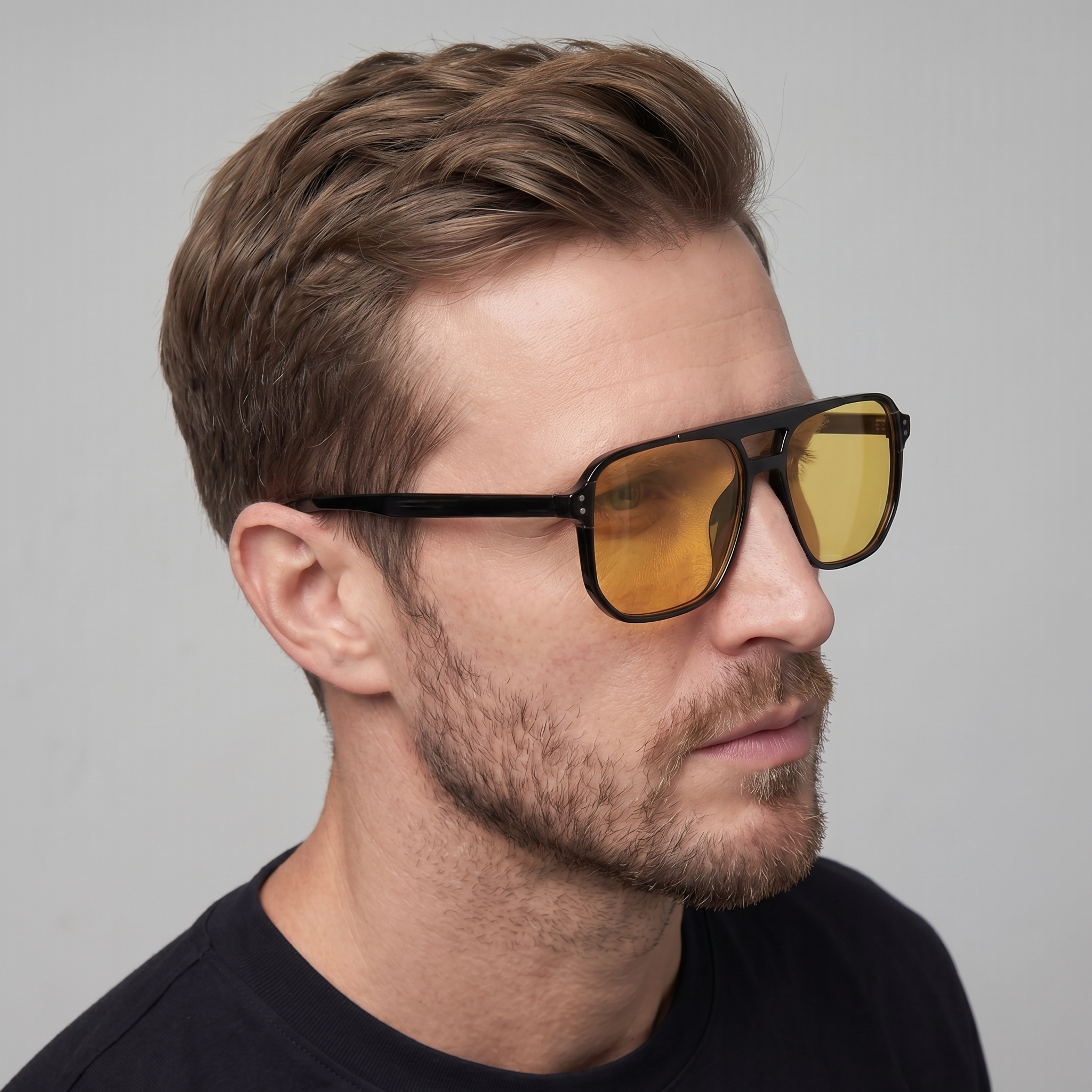 Men's Square Sunglasses