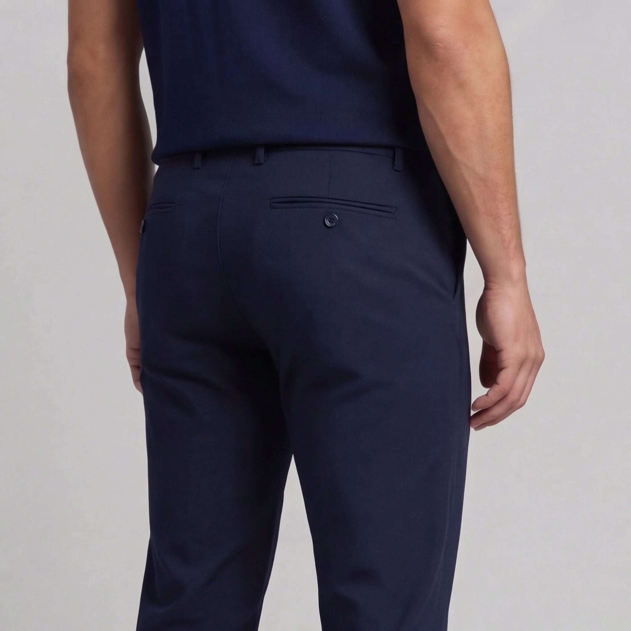 Men's Straight-Fit Chino Trousers
