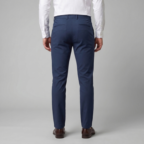 Men's Straight Leg Chino Trousers