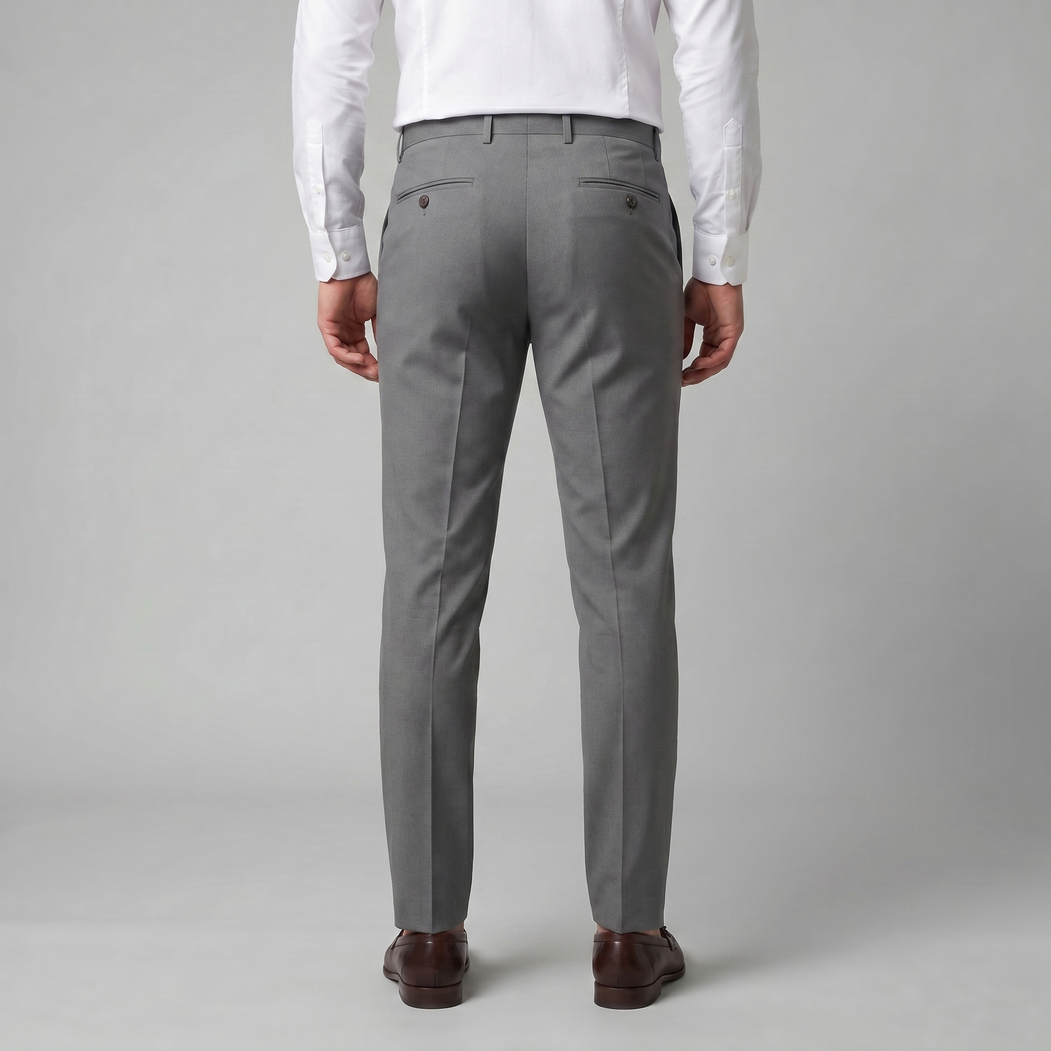 Men's Straight Leg Chino Trousers