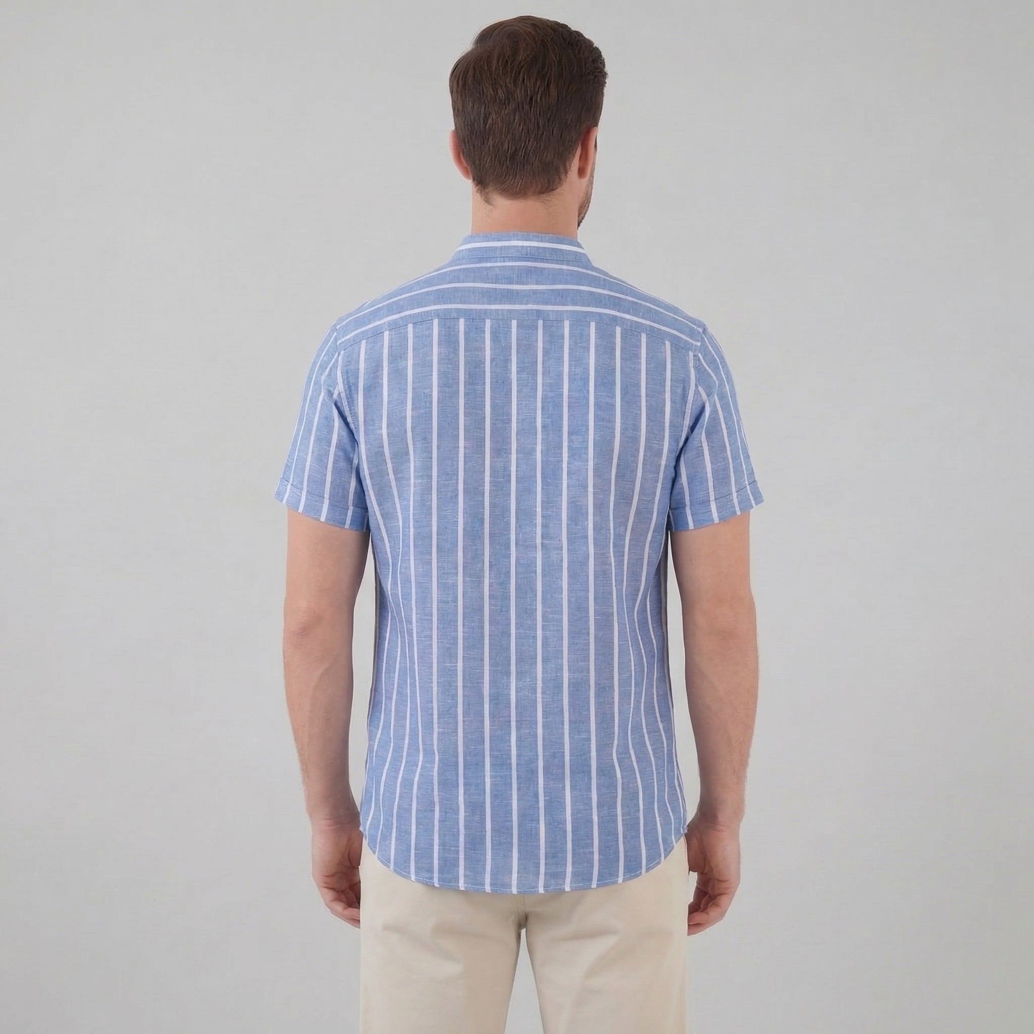 Men's Stripe Casual Shirt