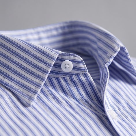 Men's Stripe Oversized Short Sleeve Shirt