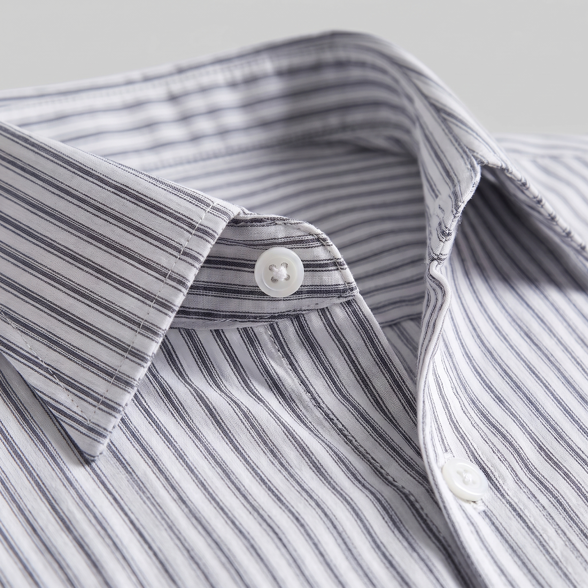 Men's Stripe Oversized Short Sleeve Shirt