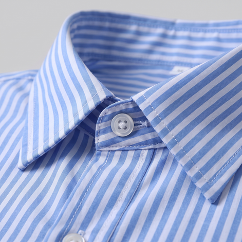 Men's Stripe Oversized Short Sleeve Shirt