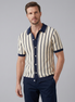 Men's Striped Button Down Shirt