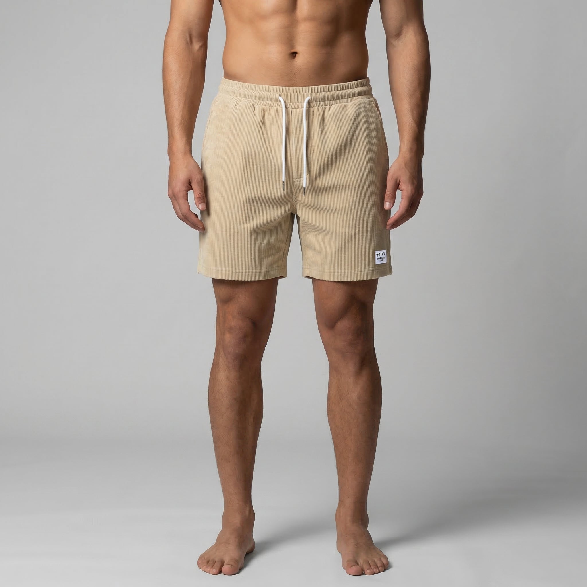 Men's Striped Swim Shorts