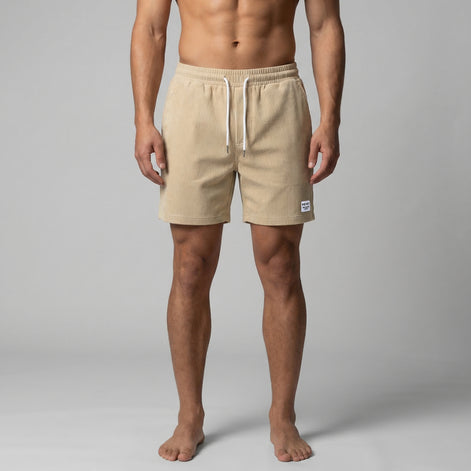 Men's Striped Swim Shorts