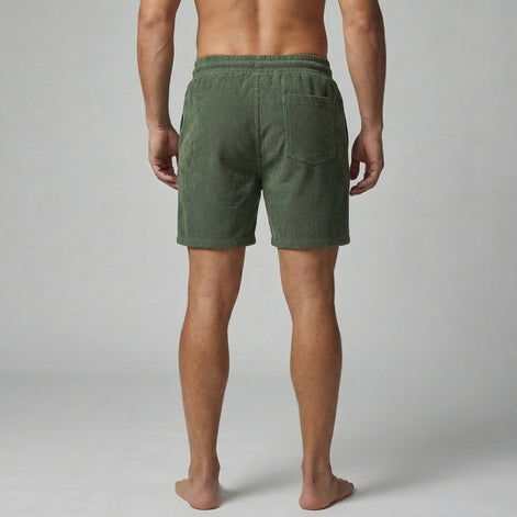 Men's Striped Swim Shorts