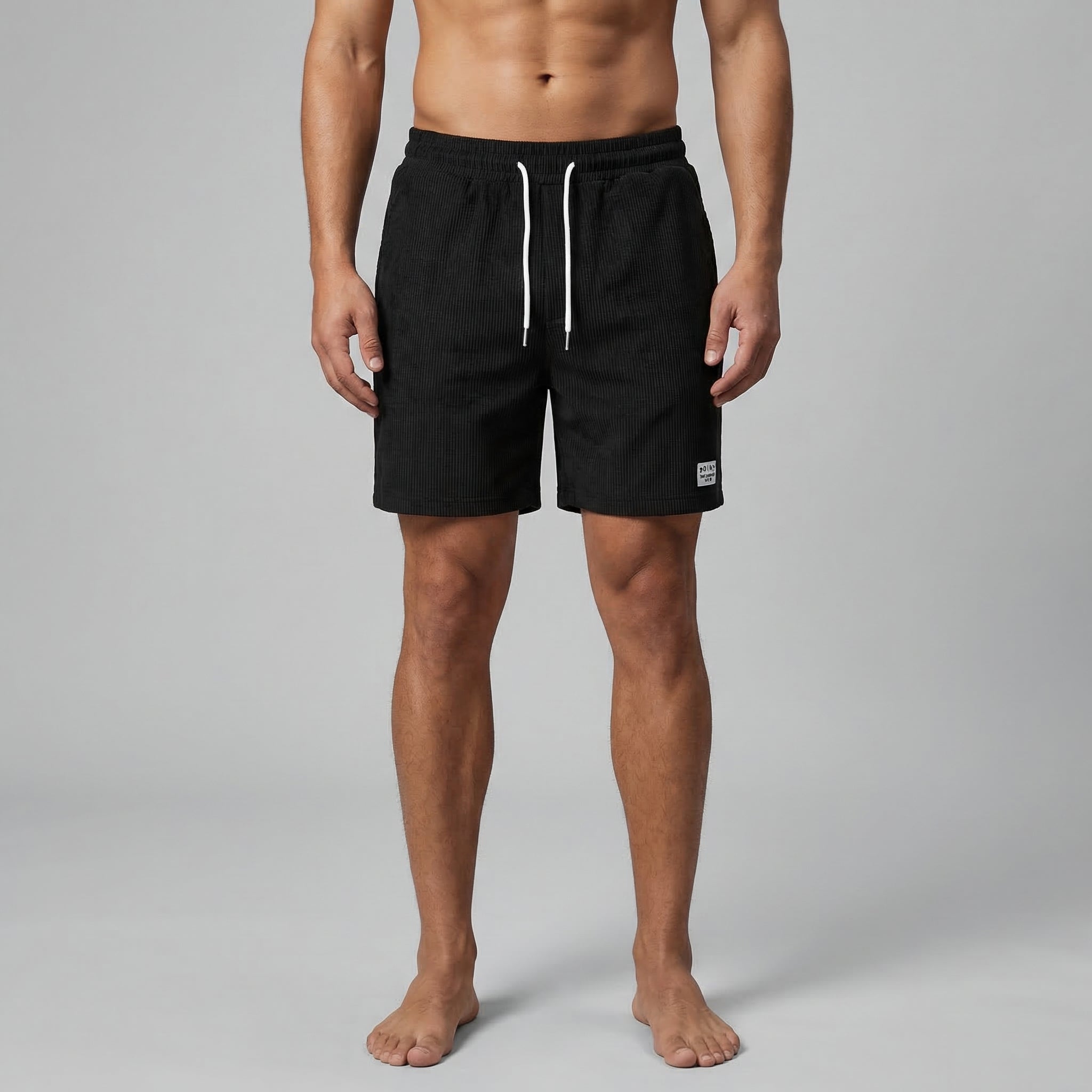 Men's Striped Swim Shorts