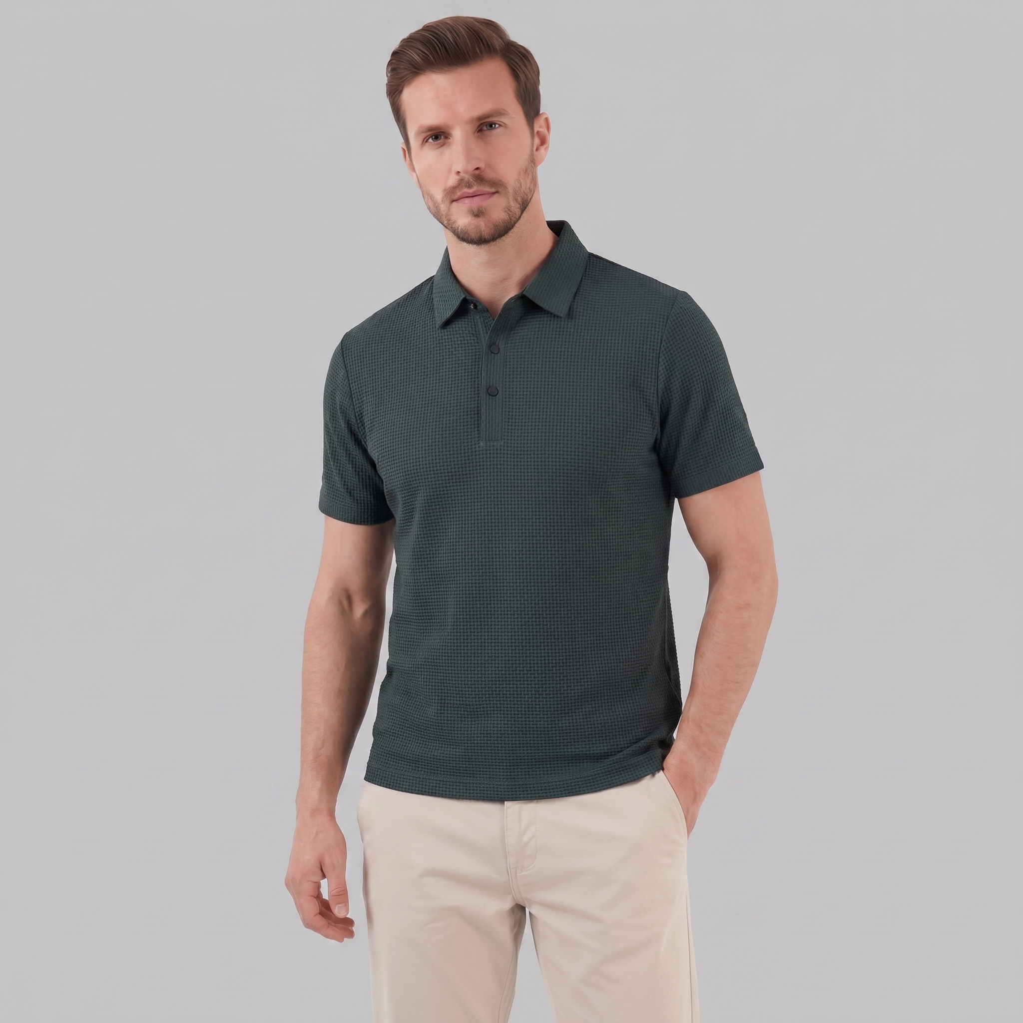 Men's Structured Polo Shirt
