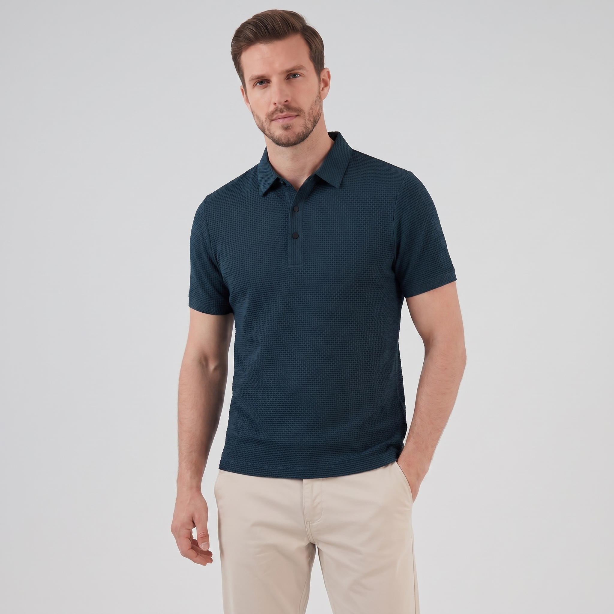 Men's Structured Polo Shirt