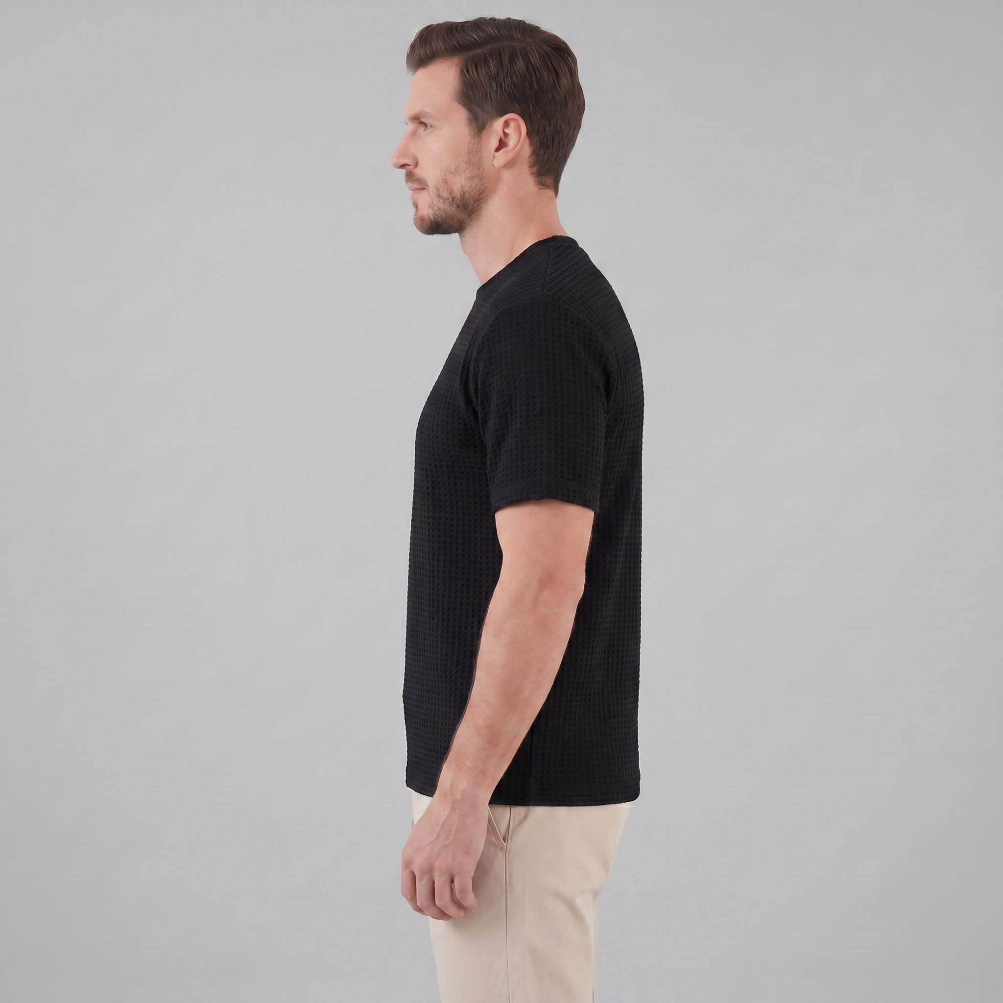 Men's Structured T-Shirt - Modern Comfort Fit